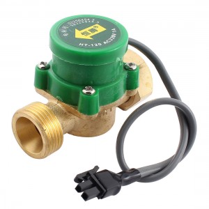 3 4BSP 3 4BSP Male Female Water Fliud Flow Control Sensor Switch 5L MIN 120W