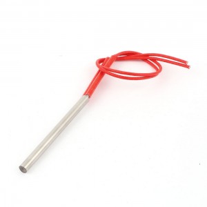 AC 220V 120W Stainless Steel 2 Wire Cartridge Heater Heating Element 6x80mm