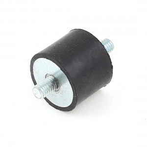 M6 Male Thread VV Type 25x20mm Rubber Vibration Mount Isolator Absorber Buffer