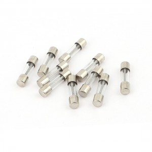 10pcs 250V 5A 5Amp Slow Blow Time Delay Glass Fuses Tubes 5mm x 20mm