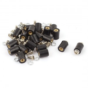 20pcs M3 Brass Insert Female Thread 8x10mm Insulated Standoffs for Motherboards