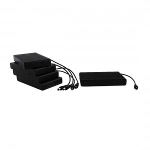 5pcs 2 1 x 5 5mm Male Plug 8 Capacity 12V Plastic Case for AA Battery