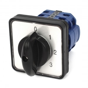 660V 12A 0-1-2-3-4 5 Position Rotary Cam Universal Changeover Switch