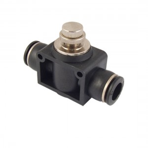 12mm Push in Air Tube Pneumatic Speed Controller Valve