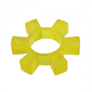 95mm x 17mm Flexible Yellow Polyurethan PU Coupler Dampler Buffer 42mm Bore