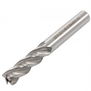 15/32" x 15/32" Machining 4 Flutes HSS AL End Mill Cutter Uqfbi