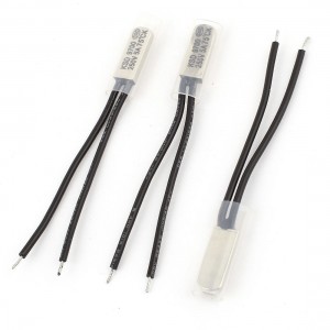 3 Pcs KSD9700 75 Celsius Normal Open Bimetal Thermostat Temperature Switch