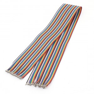 JST PH2.0mm 40P 60cm Jumper Wire Flat Ribbon Cable Male to Male Connector