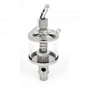 1/4"BSP Male Thread 50mL Capacity Drip Feed Oiler for Steam Engine