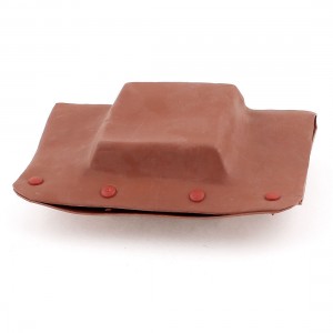 3KV 15KV I Type Insulated Protection Cover Junction Box for 80x80x10mm Busbar