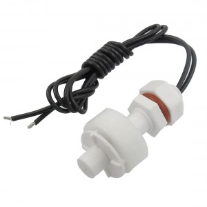 White Liquid Water Level Sensor Vertical Float Floating Switch