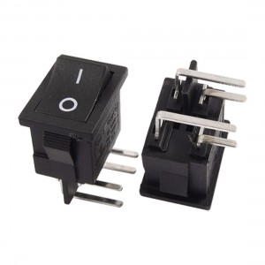 2 x Right Angle DPST 4 Pin On/Off Snap in Boat Rocker Switch 6A/250V 10A/125V AC