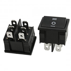 5 Pcs x 6 Pin DPDT ON-OFF-ON 3 Position Boat Rocker Switch 6A/250V 10A/125V AC