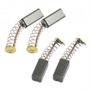 4 Pcs Power Tool 25/64" x 1/5" x 1/5" Replacement Carbon Motor Brushes
