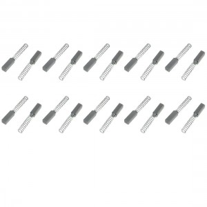 10 Pcs Electric Drill Motor Carbon Brushes 7/16" x 5/32" x 5/32"