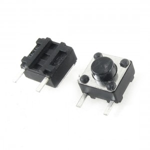 50 x Momentary Tact Tactile Push Button Switch DIP PCB 2 Pin 6 x 6mm x 2.6mm