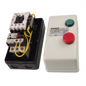 3.5-5A Three Phase Magnetic Starter Motor Control AC Contactor 380V Coil 3Pole
