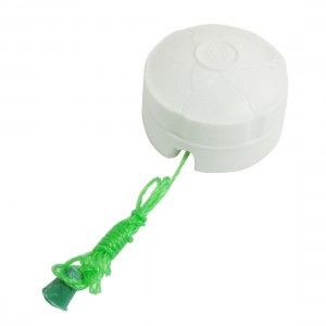 Flower Print Plastic Bathroom Toilet Ceiling Pull Chord String Light Switch