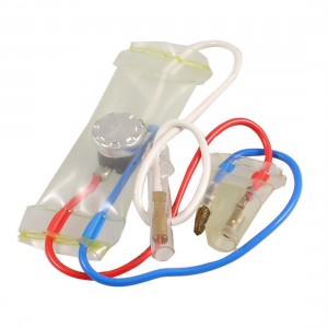 KSD303-A 2 Wires -7C Freezer Defrost Thermostat Switch AC 250V 10A