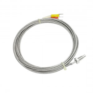 0-600 Celsius Screw Thermocouple E Type Temperature Probes 3 Meters