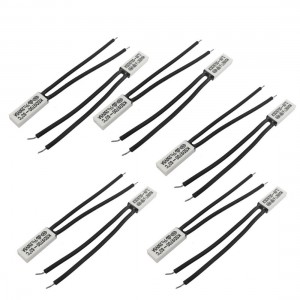 10 Pcs Plastic Head Temperature Switch Thermostat 60C N.C KSD9700