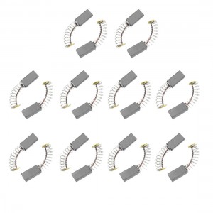 20 Pcs Spring 15/32" x 15/64" x 5/32" Hand Drill Electric Motor Carbon Brushes