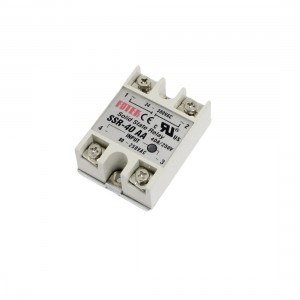 AC-AC Metal Base Solid State Relay SSR-40AA 40A Output AC 24-380V