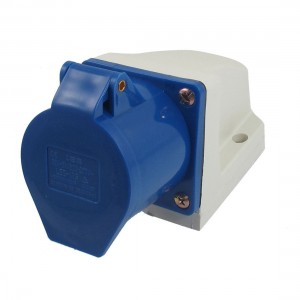 AC 220V-250V 32A 2P+E IEC309-2 Panel Mount Industrial Socket