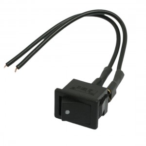 AC 250V 6A 125V 10A SPST ON/OFF Position Momentary Rocker Boat Switch