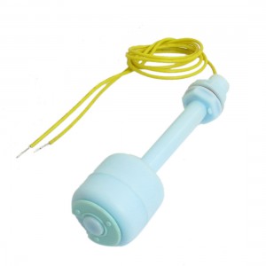 Tank Pool Liquid Water Level Sensor Vertical Float Switch Blue