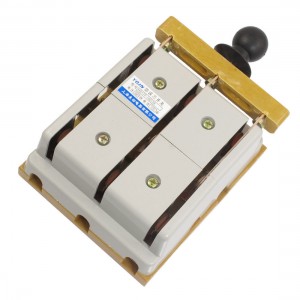 380V 100A 3 Pole Double Throw Electric Brake Safety Knife Switch