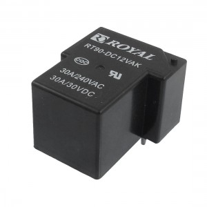 DC 12V Coil 30A/240V AC 30A/30V DC Contact 5 Pin Terminals Relay