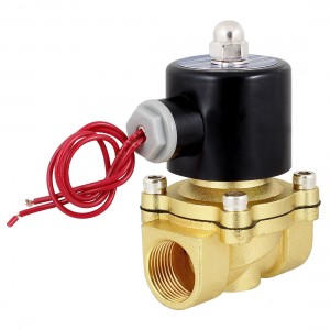 PT 3 4" Port 2 Way 2 Positions Water Air Oil Electric Solenoid Valve