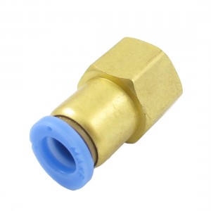 1/4" PT Female Thread 8mm One Touch Joint Pneumatic Quick Fitting