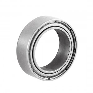 8mm x 12mm x 3.5mm Metal Sealed Deep Groove Radial Ball Bearing