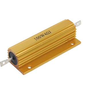 100W 4 Ohm 5% Chassis Mounted Aluminum Housed Resistor