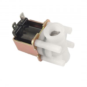 DC 24V 1 19cm Female Thread Water Flush Solenoid Valve