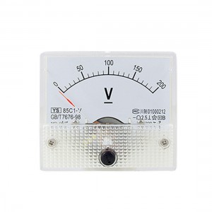 85C1 DC 0-200V Rectangle Analog Panel Volt Meter Gauge