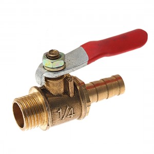 Switch Unsealed Natural Copper Approved Brass Gas Valve