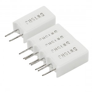 5 Pcs Wirewound Radial Ceramic Cement Resistors 5% 5W 15 Ohm