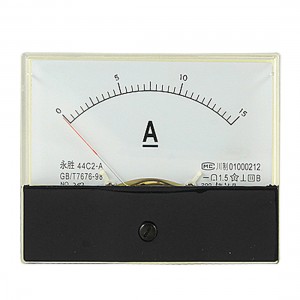 Analog DC 0-15A Current Testing Panel Meter Ammeter New