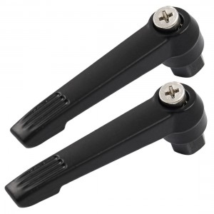 8mm Female Thread Metal Machine Fixing Adjustable Handles 2 Pcs