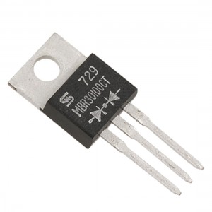 3 Pcs 3 Terminals Schottky Barrier Diode 30A 100V Black