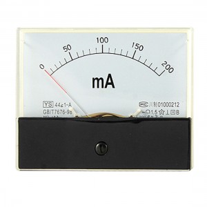 Analog DC0-200mA Current Panel Meter Class 1.5 Accuracy