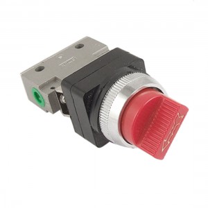 KVM130-01-00 Selector Knob 2 Position Mechanical Valve