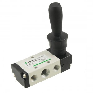 G1/4 G1/8 Port 5 Way 2 Positions 60 Degree Hand Lever Valve