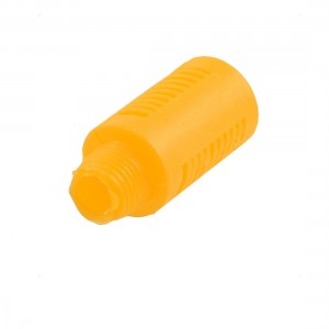9.5mm Male Thread Dia Air Compressor Part Oil Plug Orange