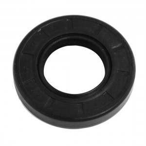 Black Nitrile Rubber Double Lip TC Oil Shaft Seal 25mm x 47mm x 8mm