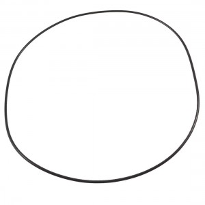 Mechanical Black Rubber O Ring Oil Seal Gaskets 205mm x 200mm x 2.65mm