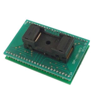 Dual Row DIP 48 to TSOP 48 Programming Socket Adapter Solder Type